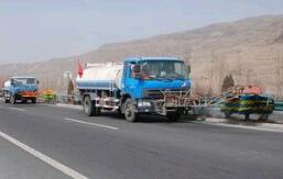 波形護欄冬季保養